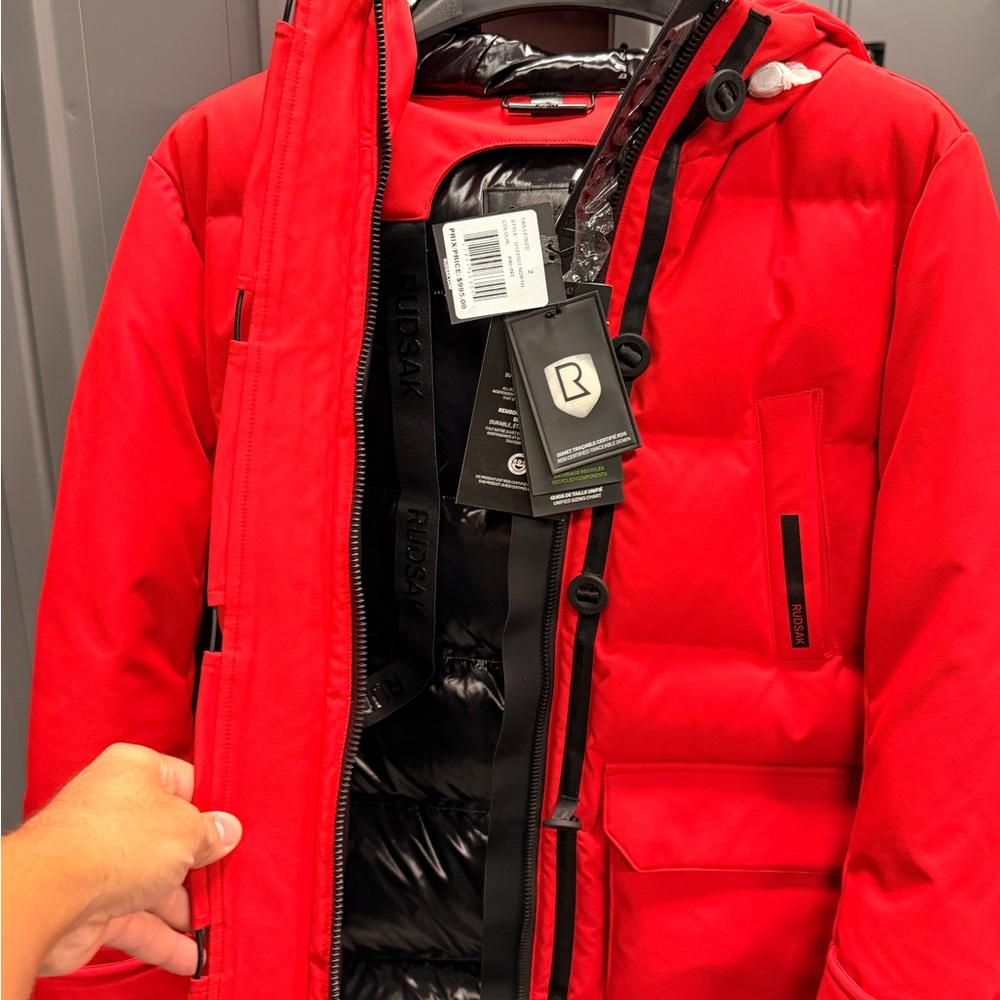 RUDSAK Vibrant Red Jacket - Picture 2 of 9
